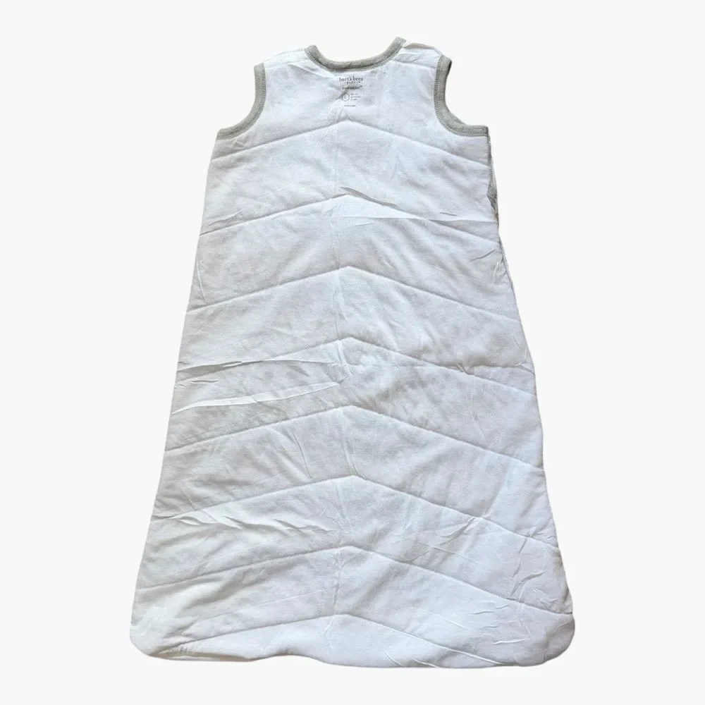 Burt’s Bees Baby Beekeeper Sleep Sack Large 12-18M Organic Cotton Gray Stripe